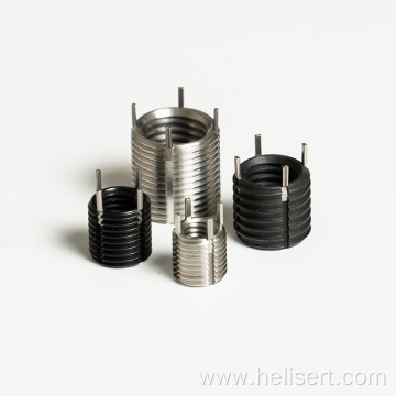 Black Carbon Steel Keylocking Thread Inserts